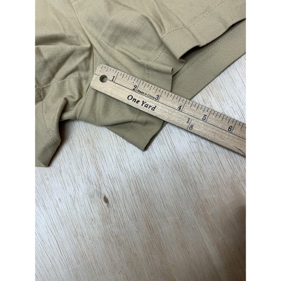 ANA A New Approach Women Short Size 8 Khaki Mid Rise Twill Chino Shorts - Picture 6 of 9